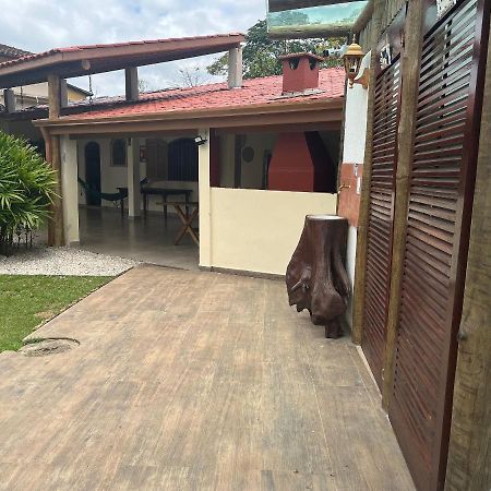 Casa Piscina Jardim Ubatuba Villa Exterior foto