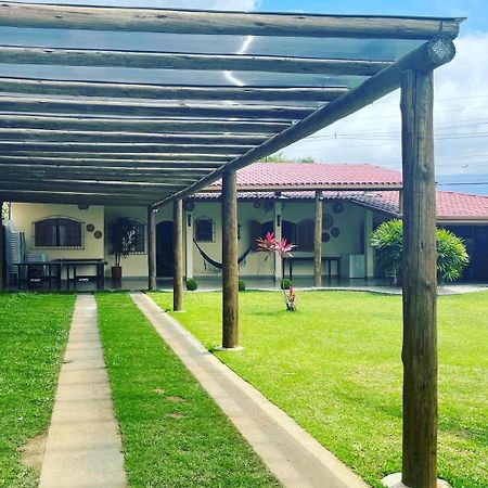 Casa Piscina Jardim Ubatuba Villa Exterior foto