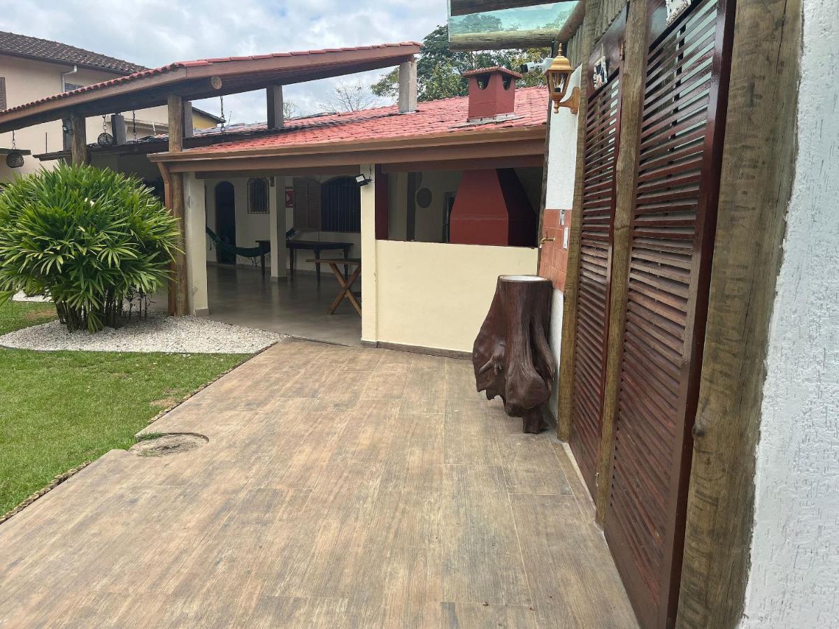 Casa Piscina Jardim Ubatuba Villa Exterior foto