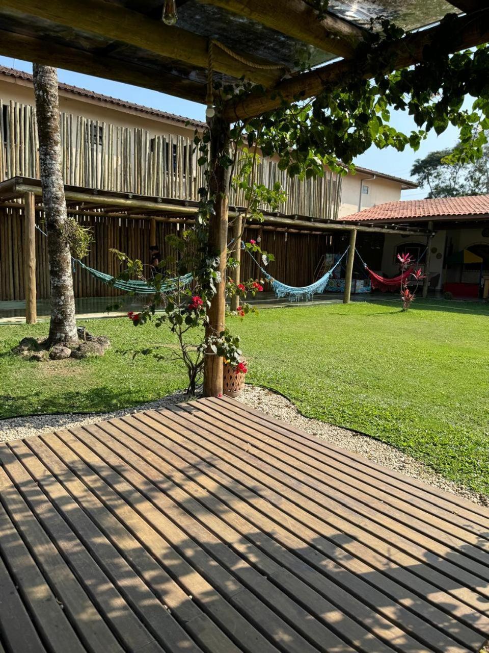 Casa Piscina Jardim Ubatuba Villa Exterior foto