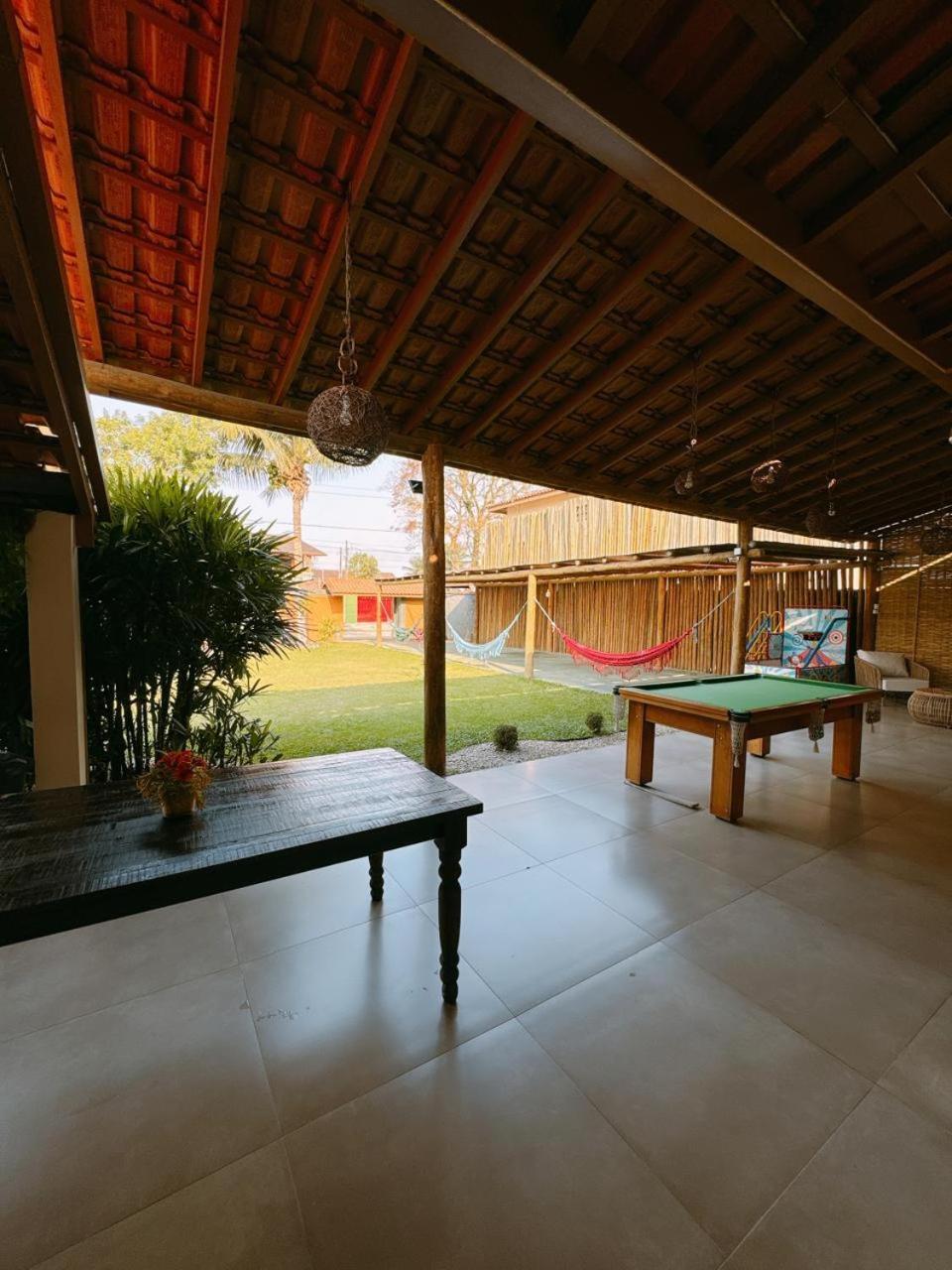 Casa Piscina Jardim Ubatuba Villa Exterior foto
